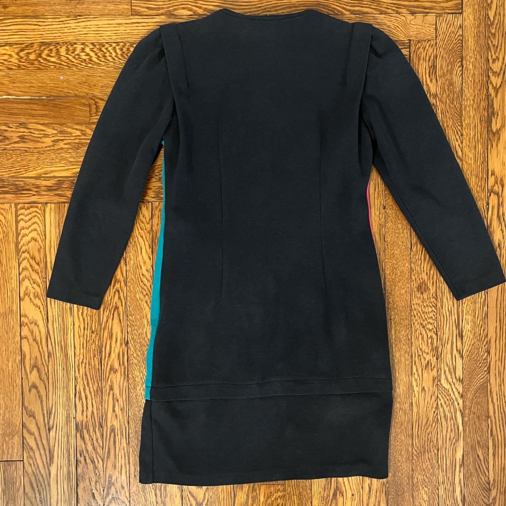 Vintage Multicolor Button-Up Dress - Picture 4 of 6